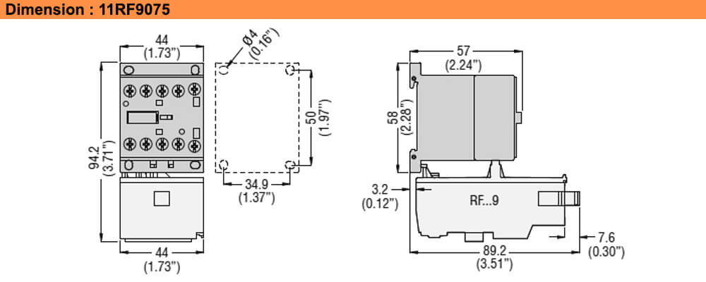 ទំហំ : Lovato 11RF9075