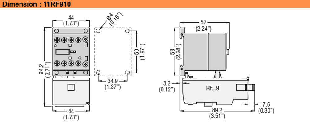 ទំហំ : Lovato 11RF910