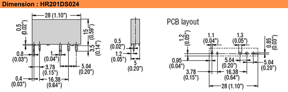 ទំហំ : Lovato relay HR201DS024