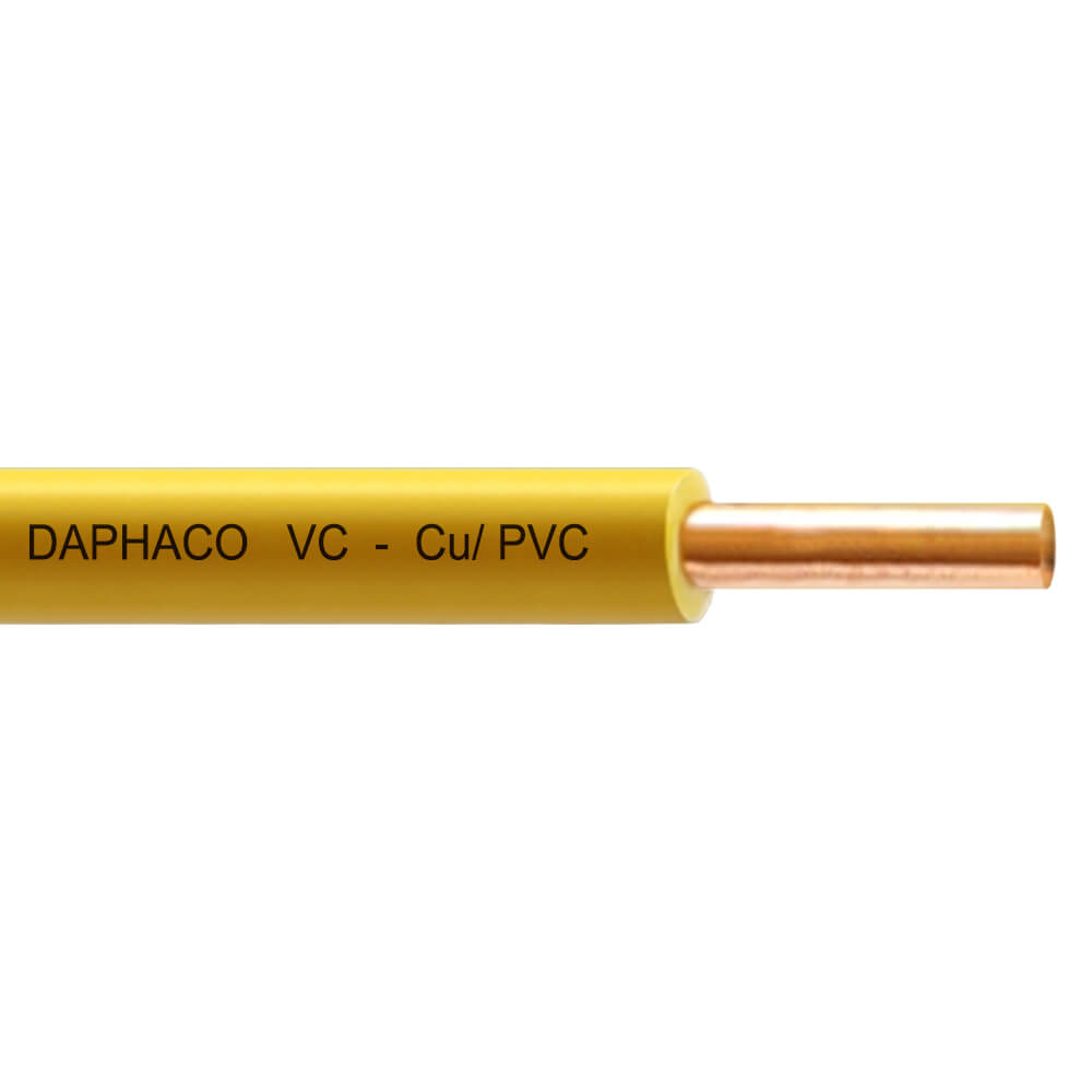 Daphaco ĐƠN 16/10 : Cable VC ១ រសសៃ បណ្តួល ស្ពាន់ 0,6/1 kV