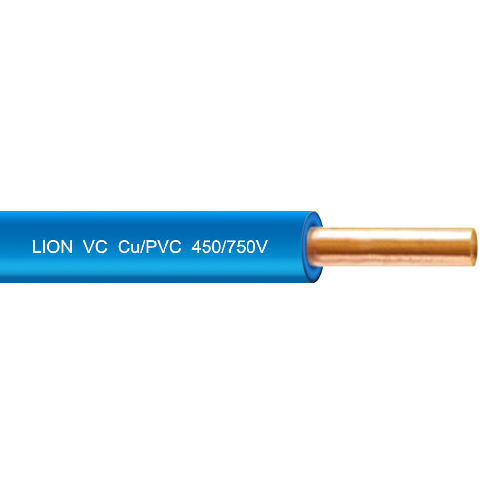 Lion VC-4.0 (1x2.24) - 450/750V : Copper wire ១ ស្នូល បណ្តួល ស្ពាន់ 450/750V