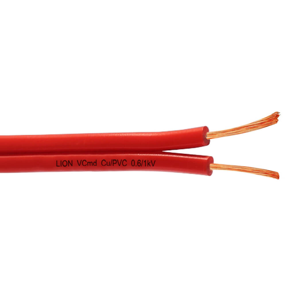 Lion VCmd-2x1.5-(2x30/0.25) - 0.6/1 kV : Flexible Cable Oval VCmo ២ ស្នូល បណ្តួល ស្ពាន់ 0,6/1 kV
