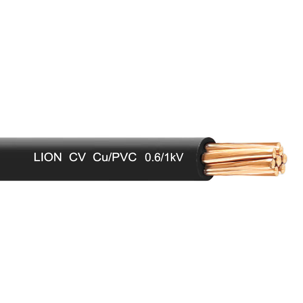 Lion CV-70 - 0.6/1 kV : Copper Cable CV ១ ស្នូល ៧ រសសៃ បណ្តួល ស្ពាន់ 0,6/1 kV