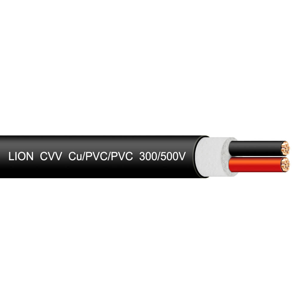 Lion CVV-2x2.5 (2x7/0.67) - 300/500V : Copper Cable CVV ២ ស្នូល បណ្តួល ស្ពាន់ 300/500V