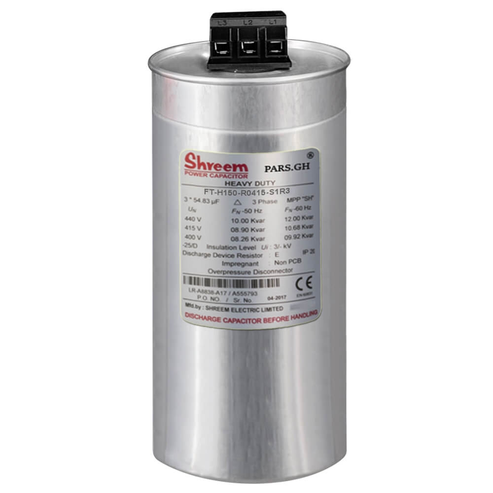 Capacitor Shreem FT-H150-R0415-S1R3 : កុងដុង Shreem 3P 415V 15kVar