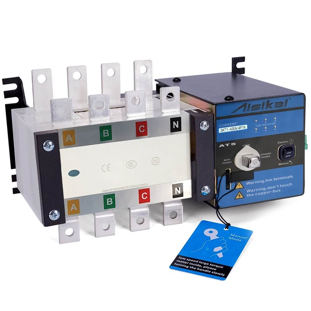 ATS Aisikai 4P 400A SKT1-400A: កុងតាក់ថាមពលដោយស្វ័យប្រវត្តិ