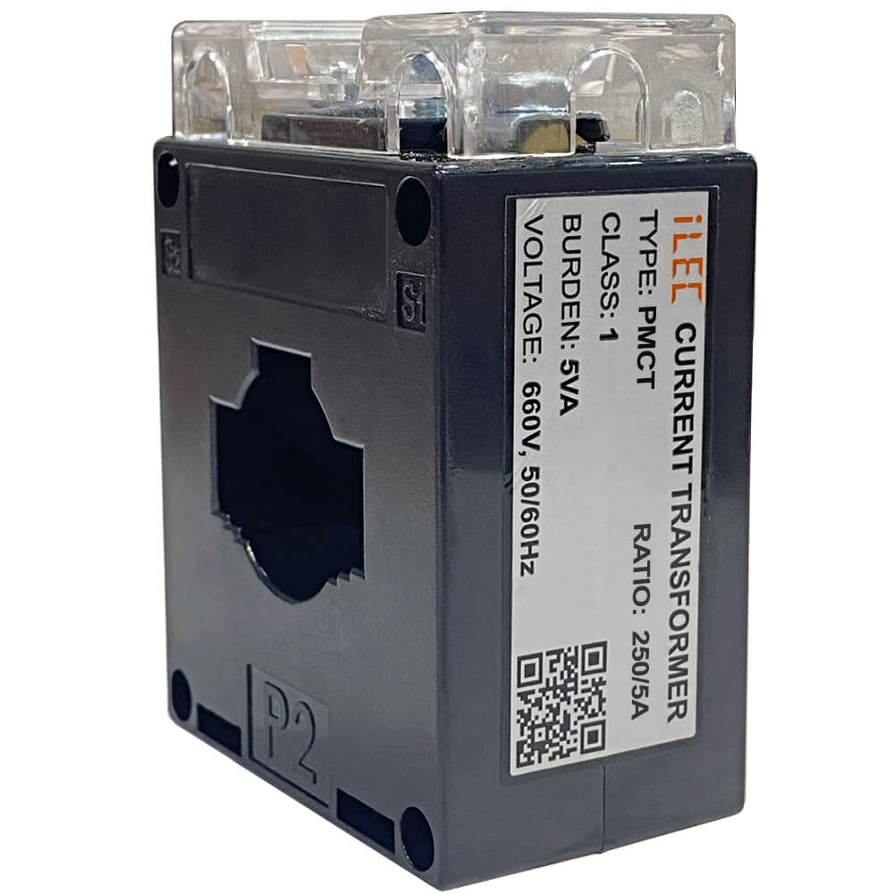 ILEC PMCT-S31 250A/5A: CT តប្រអប់ផ្លាស្ទិច