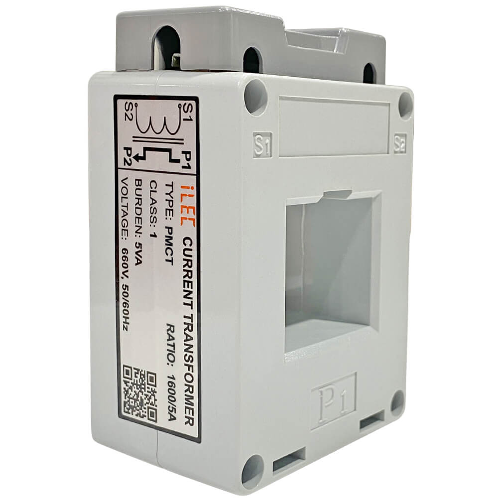 ILEC PMCT-S53 1600A/5A: CT តប្រអប់ផ្លាស្ទិច