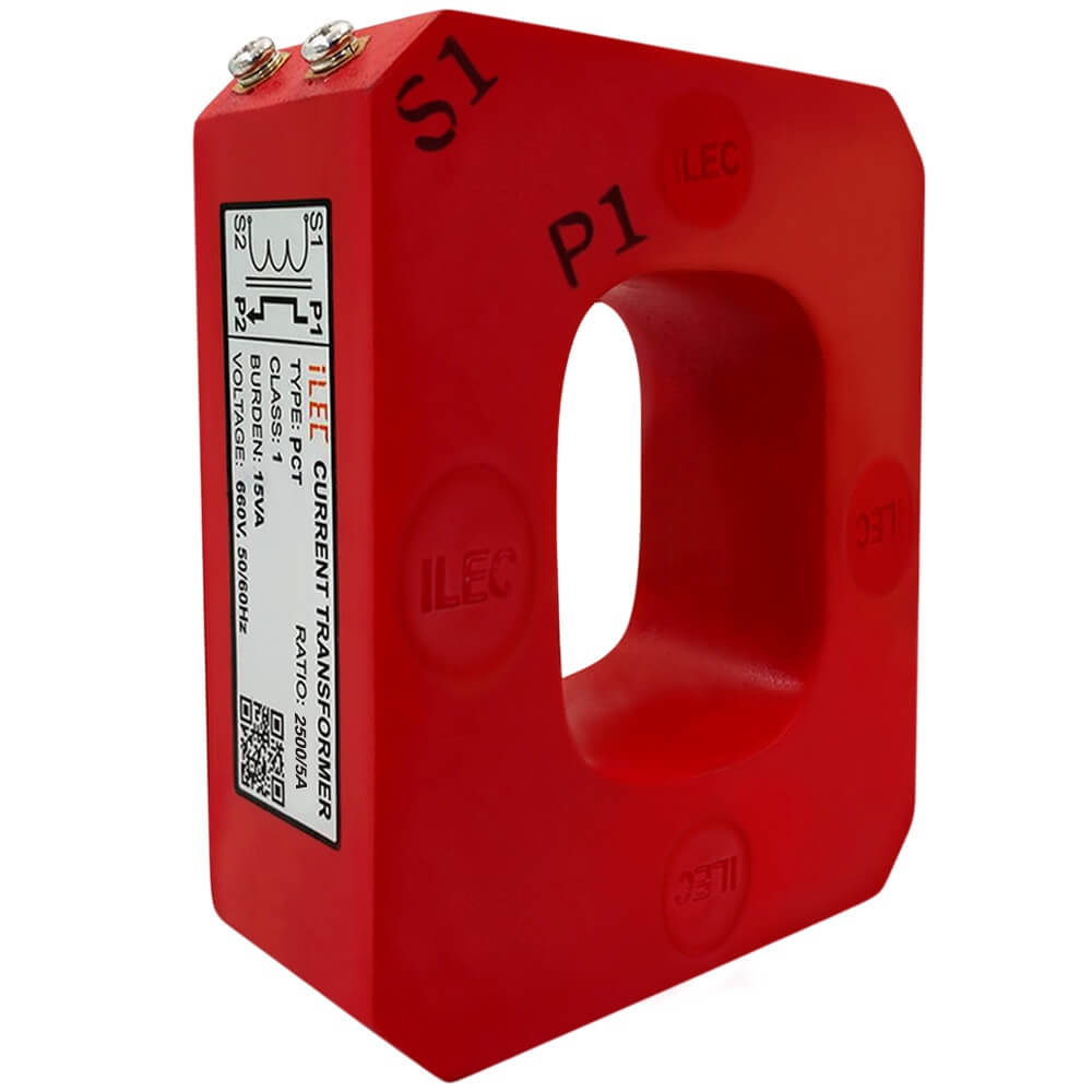 ILEC PCT-S58 2500A/5A: CT epoxy ជុំ