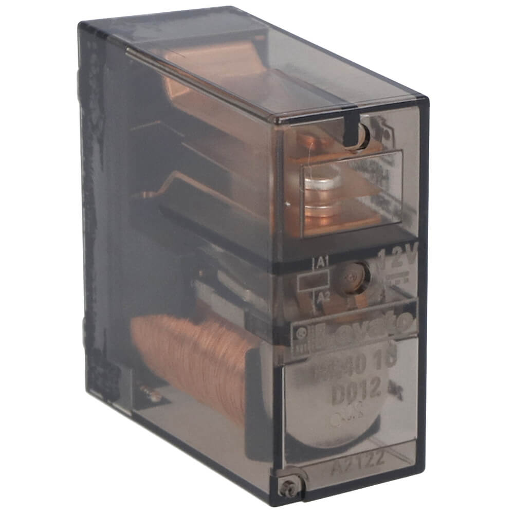Lovato HR401CD012: Miniature relay - relayកម្រិតមធ្យម 1 C/O 10A 250V
