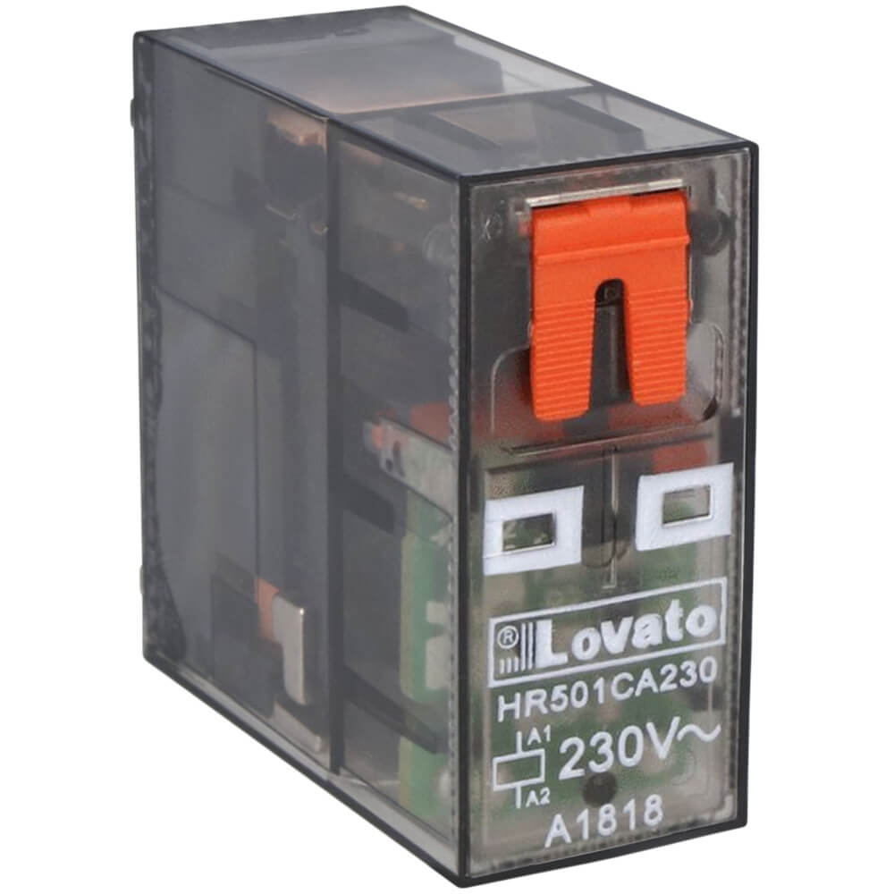 Lovato HR501CA230: Miniature relay - relayកម្រិតមធ្យម 1 C/O 10A 250V