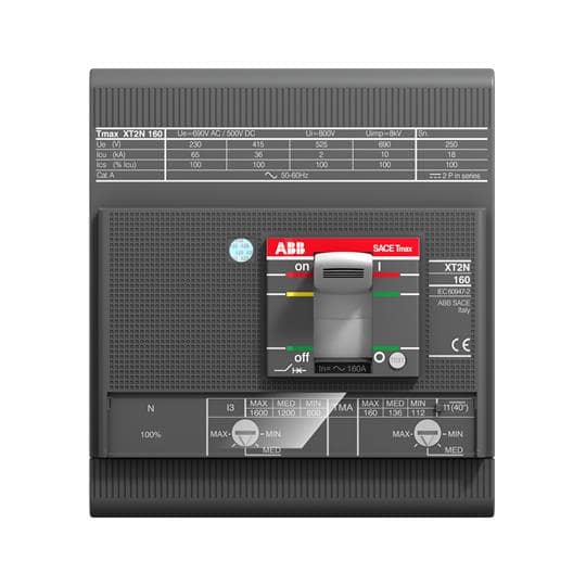 ABB XT2H 160 TMA 100-1000 4p F F