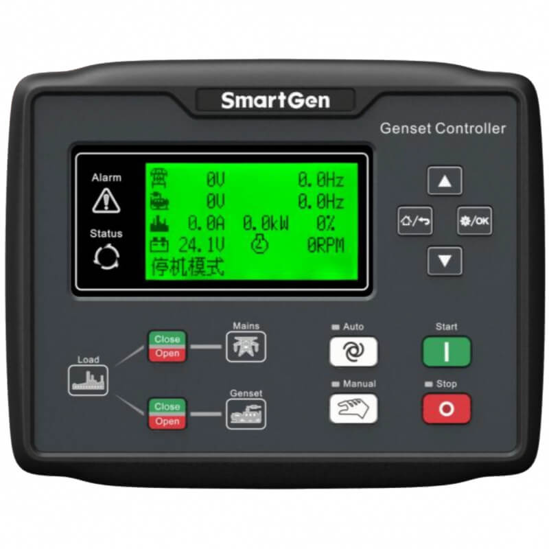 Genset controller - ខួរក្បាលបញ្ជាម៉ាសីភ្លើង Smartgen HGM6120N-KM